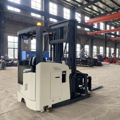 China Side Pull Type Battery Vna Forklift Truck 2t With Ac Motor for sale