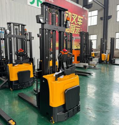 China 1.5 Ton Lightweight Full Electric Pallet Stacker 3m Lift for sale