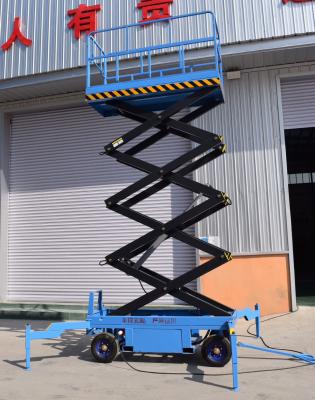 China 6m 8m 10m Self Propelled Electric Scissor Lift Vertical for sale