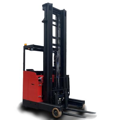 China Full Electric Pallet Forklift Reach Truck  Counterbalance Reach truck 500 Kg Traction Motor for sale