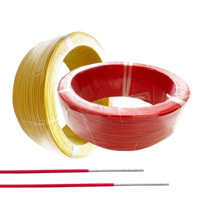 China 22 AWG high temperature Coated Wire Silver Plated Copper 200 Degree for sale