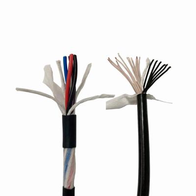 China 4 Core Drag Chain Cables PVC Sheathed Cables Multi Strand for sale