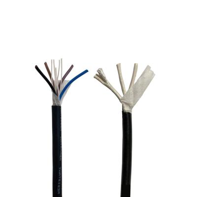 China 500V Robotic Cable PVC Insulated PVC Sheathed 3 Core Flexible Cable for sale