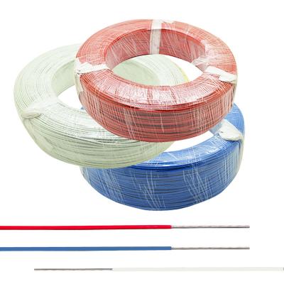 China 16 18 20 22 Gauge PTFE Insulated Wires High Temperature Extruded for sale