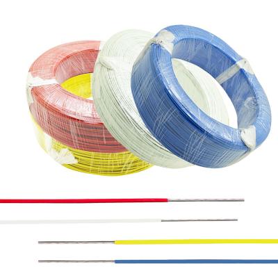 China Heatproof PTFE Insulated Wires Single Core With Various Colors for sale