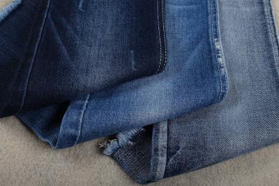 China 10.8 Oz Tr Indigo Dark Blue Denim Fabric For Dress Trousers for sale
