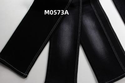 China Wholesale  11.5 Oz  Warp Slub  High Stretch  Black Backside Woven  Denim Fabric  For Jeans en venta