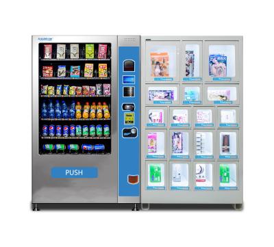 China 220V 60HZ Combo Snack And Soda Vending Machine 60W Power OEM for sale