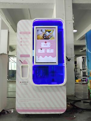 China Coin Operated Soft Ice Cream Vending Machine Yogurt Ice Cream Vending Machine for sale
