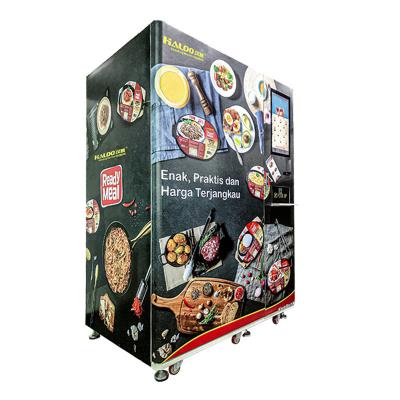 China -18℃ Frozen Vending Machine Frozem Meals Vending Machine With 45s Rapid Heating for sale
