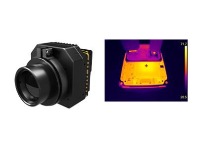 China PLUG-R Uncooled LWIR Radiometric Infrared Camera Module with Thermography for sale