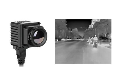 China Vehicle Mounted Thermal Camera with 384x288 17μm Uncooled IR Detector for sale