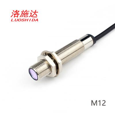 China M12 Proximity Switch Diffuse Laser Proximity Sensor Switch 300mm Distance Adjustable Laser Measurement for sale