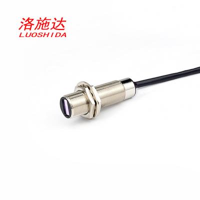 China M18 Diffuse Laser Proximity Sensor Switch For Position Measurement NPN PNP Output for sale