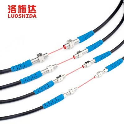 China LUOSHIDA DC 3 Wire All Series Through Beam Laser Sensor 20m / 30m Sensing Distance for sale
