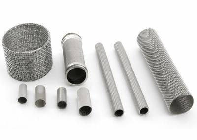 China SS316L Sintered Stainless Steel Tube Sintered Mesh Filter Cartridge 1-1000um for sale