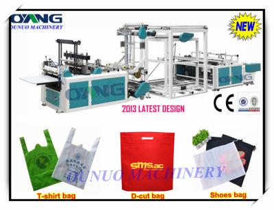 China ultrasonic sealing nonwoven carry bag machine making shoes bag for sale
