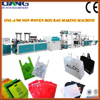 China 21kw non woven fabric shopping / carry bags making machine for sale