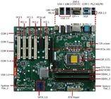China Intel PCH H310 Chip Industrial ATX Motherboard 2 LAN 6 COM 10 USB 7 Slot 5 PCI for sale