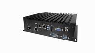 China Embedded Fanless Box PC / IPC Industrial Computer CPU 4 Network 6 Series 6USB for sale