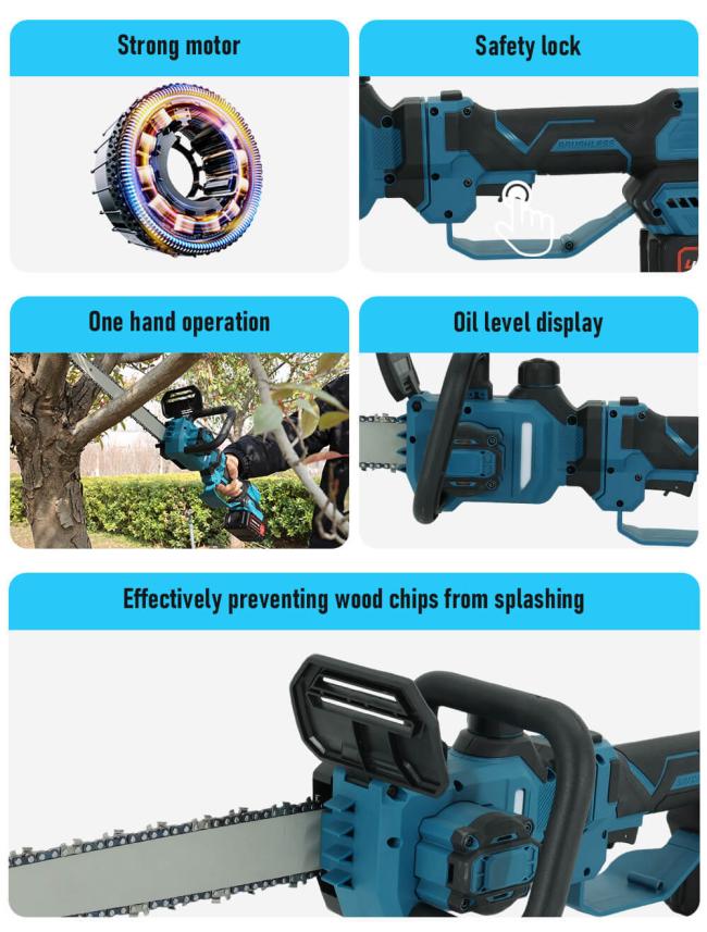 Complete chainsaw kit with accessories