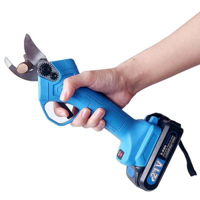 China Wireless Electric Pruning Shears Battery Rechargeable Secateurs Garden Tool for sale
