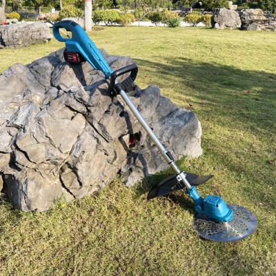 China 21V Electric Battery Brush Cutter Lawn Mower Grass Cutting Machine Grass Trimmer for sale
