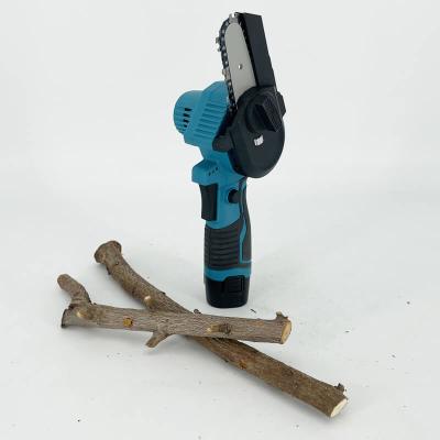 Chine Wholesale Professional Manufacturer Electric Mini Chainsaw Industrial Hand Cutter Machine 21V à vendre