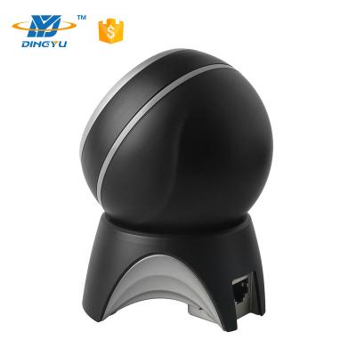 China High Speed MINI Round design black and silk Omni Directional Supermarket 2D Barcode Scanner DP8500 for sale