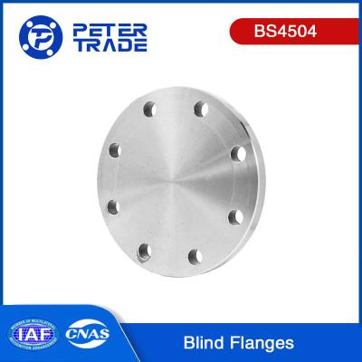 China BS4504 CODE 105 Carbon Steel/ Stainless Steel Pipe Flange Fittings Pipe Cs Blind Flange PN6 For Petrochemical Plants for sale