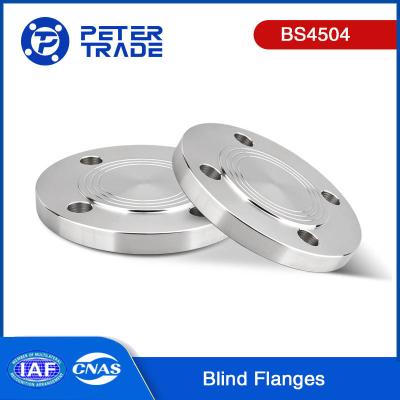 China BS4504 A105 A182 F304/304L F316/316L Carbon Steel/Stainless Steel Blind Flanges PN16 BLRF for Industrial Applications for sale