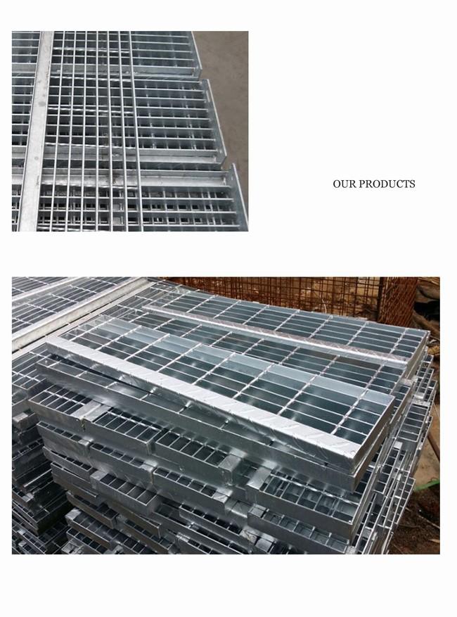 T1, t2, t3, t4 stairs hot dip galvanized , black steel grate stair treads