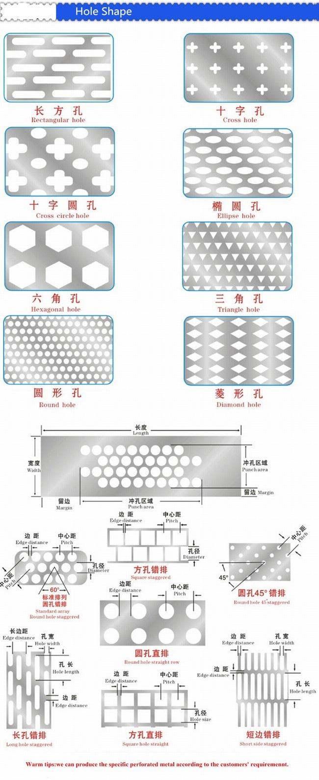 Galvanised steel stair treads perforated metal mesh ladder step