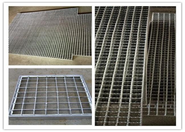 Floor Press Locked Metal Grid Hot Galvanized Anti - Sliding Grating