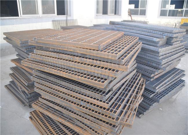 Serrated Type Galvanized Steel Bar Sliding Resistance Grating Platform