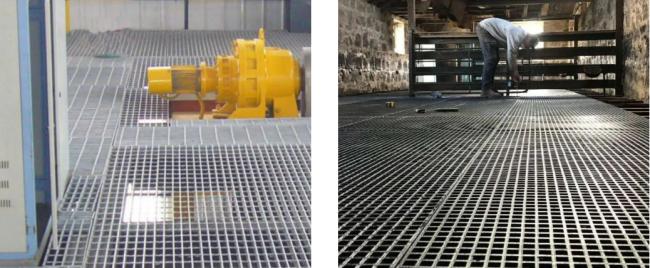 Heavy-Duty Galvanized Steel Grating