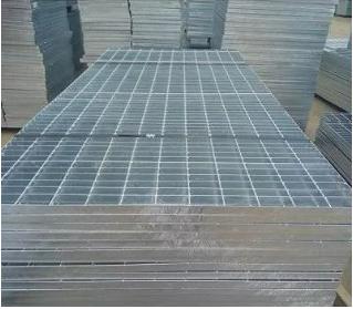 Carbon Steel Bar Grating Stairs Treads - installation example