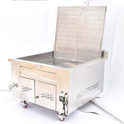 China Food Used Auto Gas Frying Machine Stainless Steel Material GB for sale