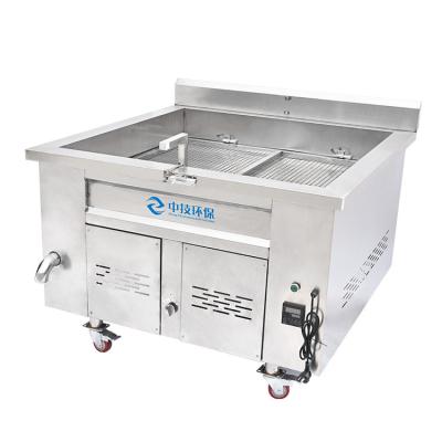 China Small Commercial Gas Frying Machine 150L Oil Loading Capacity for sale