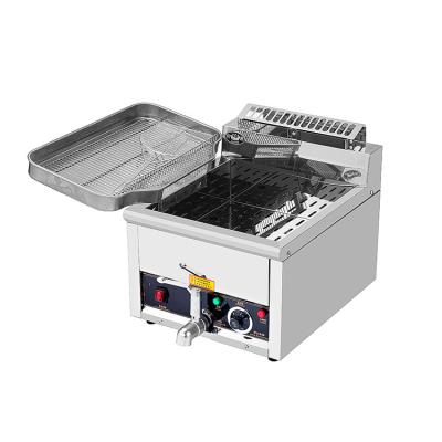 China Automatic Electric Deep Fryer Machine Commercial 17L Large Capacity for sale