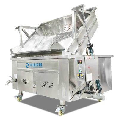 China Natural Gas Automatic Frying Machine commercial Fried Food Machine ISO9001 for sale