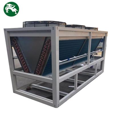 China Adiabatic Precooling Dry Cooler With Mist System For Telecom Centers Cooling for sale