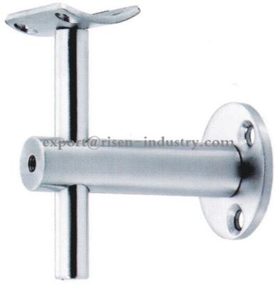 China Handrail bracket rail to wall connector RS326 stainless steel 304, finishing satin, mirror for sale
