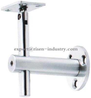 China Handrail bracket rail to wall adjustalbe connector RS329, stainless steel 304, finishing satin, mirror for sale