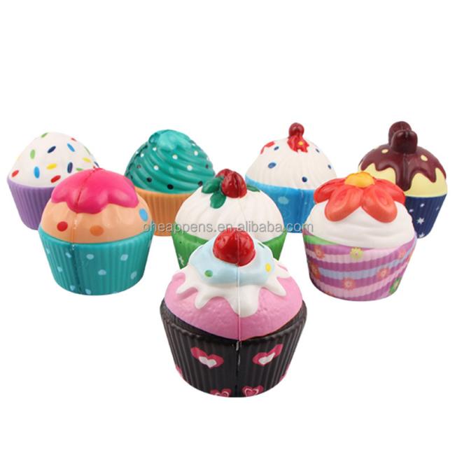 Promotional Gift Silicone Anti Stress Toy Kawaii Slow Rising squeeze mochi squishies PU foam