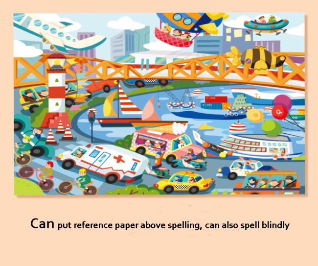 Jigsaw Puzzles Factory Wholesale Custom OEM Design Children Kids Paper Unisex Puzzle Game Toys