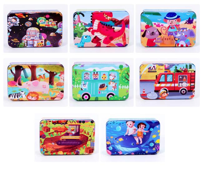 Jigsaw Puzzles Factory Wholesale Custom OEM Design Children Kids Paper Unisex Puzzle Game Toys
