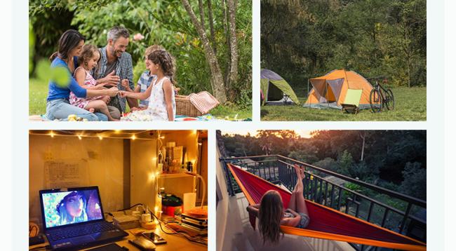 Modern Camping Hammock Custom Nylon Children's Portable Hammock with Tree Straps