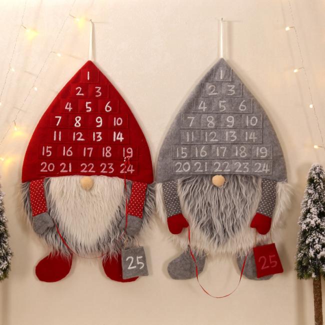 Christmas Felt Advent Calendar with Pockets
