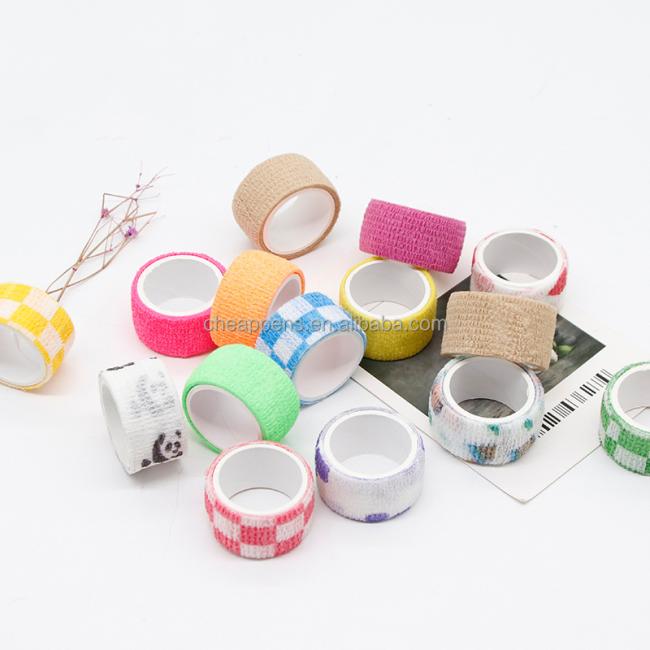 custom print Cohesive Elastic Stretch wholesale camo Bandage finger tape